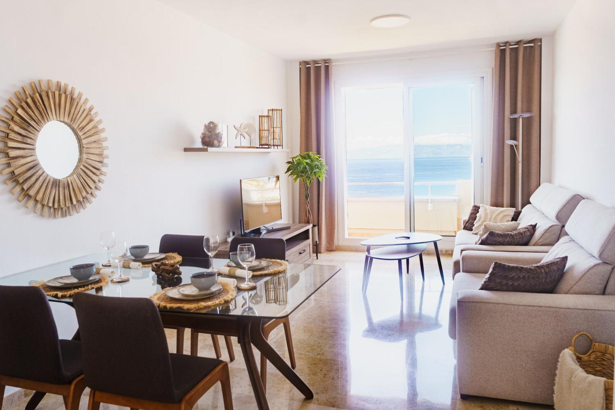 Luna - Ac, 2 Pools, Panoramic Ocean, Private Garage, Fibre Net Puerto de Santiago (Tenerife) Exterior foto
